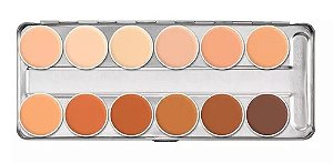 Paleta Supracolor 12 cores TT - Kryolan