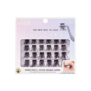 Cílios Postiços Individuais Falscara Extra Drama Wisps - Kiss New York