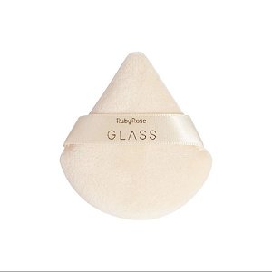 Esponja para Pó Powder Puff Linha Glass - Ruby Rose