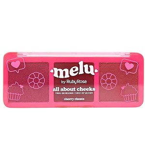 Trio de Blush Cherry Cheats - Melu
