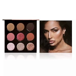 Paleta Multifuncional 9 Cores - Pam By Pamella