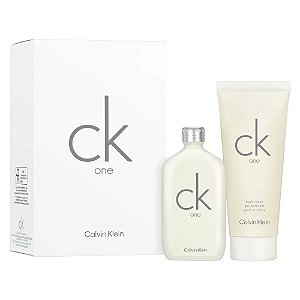 Kit Calvin Klein Ck One Edt Perfume Unissex 50ml + Gel de Banho 100 ml