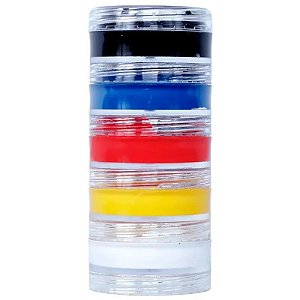 Kit Tinta Cremosa  5 cores - ColorMake