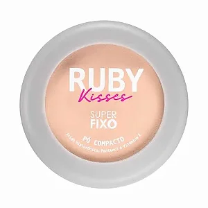 Pó Compacto Super Fixo -  Ruby Kisses