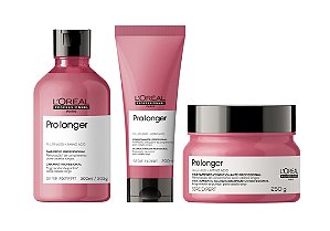 Kit L'Oréal Pro Longer - Shampoo, Condicionador e Máscara