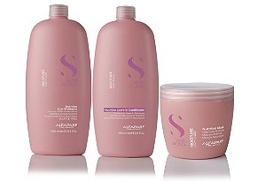 Kit Alfaparf Semi di Lino Moisture Nutritive Profissional