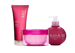 Kit K.Pro SOS Summer - Shampoo + Máscara + Leave-in