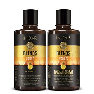 Inoar Kit Coleção Blends - Shampoo e Condicionador 300ml