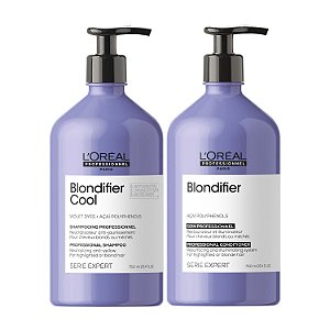 Kit L'Oréal Blondifier Cool - Shampoo e Condicionador 750ml