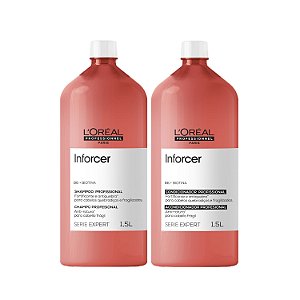 Kit L'Oréal Inforcer- Shampoo e Condicionador 1500ml
