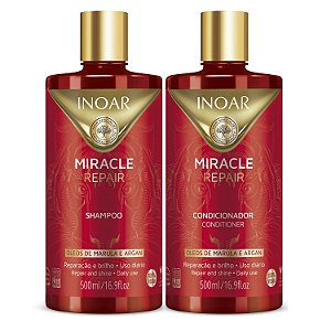 Kit Inoar Miracle Repair - Shampoo e Condicionador