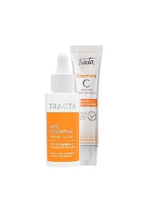 Kit Tracta Vitamina C - Sérum + Gel Área dos Olhos