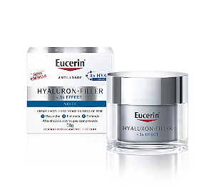 Eucerin Hyaluron-Filler - Creme Antirrugas Facial Noite 50g