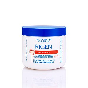 AlfaParf Rigen Restore System Ultra Restructuring Conditioner Mask - Máscara de Tratamento 500g