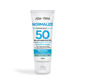 Ada Tina Normalize Solar Pore Control FPS 50 - Protetor Solar 40ml