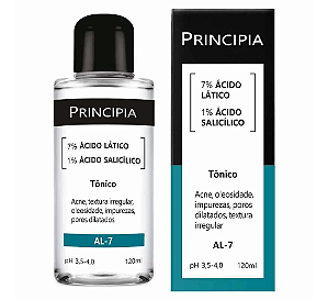 Principia AL-7 - Ácido Lático Tônico 120ml