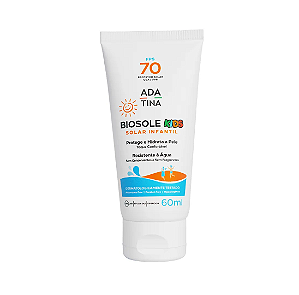 Ada Tina Biosole Kids FPS 70 - Protetor Solar Infantil 60ml
