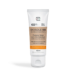 Ada Tina Biosole BB FPS 60 Miele - Protetor Solar 40ml