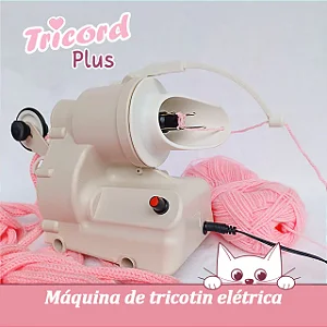 Maquina De Tricotin Eletrica Em Abs- Tricord