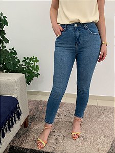 Jeans Skinny Degrau Barra