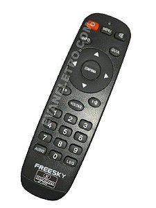 Controle remoto Receptor Freesky Ott Box TV 4K IPTV / Ott Stream