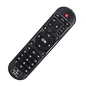 Controle Remoto para Receptor  hb+TV / HB 11 PRO / HBTV 11PLUS