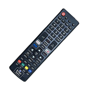 Controle Remoto Universal TV LCD / LED / Smart TV com Netflix e Youtube RM-L1376M