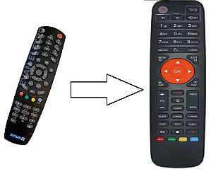 Controle Remoto para Probox HD 180 Platinum