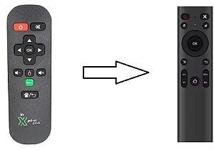 01 Controle Remoto para IN XPLUS Stick