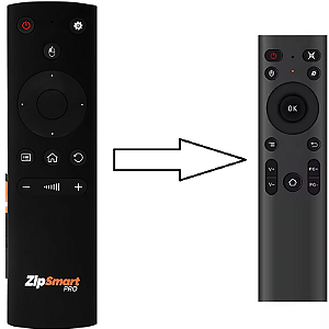 Controle Remoto Clonado para Azamerica Zip Smart Pro