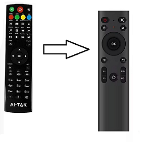 Controle Remoto Para Tv Box AI-TAK PRO1