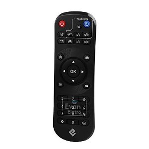 Controle remoto para Receptor TVE T10