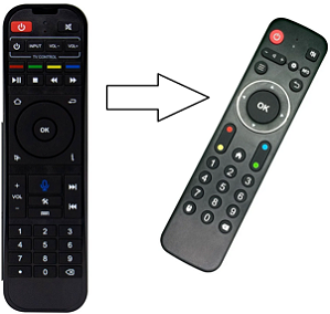 Controle Remoto para Tv Box STV S1 Pro