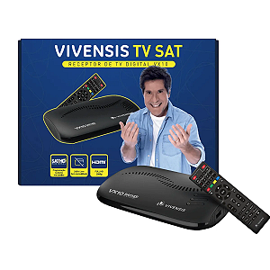 Receptor Digital Parabólica Vivensis VX10 (R$199,00 Para Antenista)