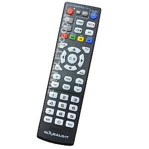 Controle Remoto Para Receptor Globalsat GS240 Pro Max