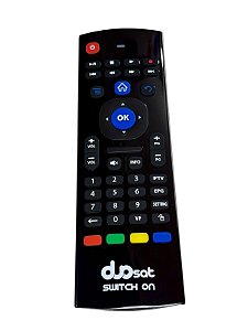 Controle Remoto para Receptor DUOSAT NEXT UHD / Next iFX / Switch on / Next UHD Lite /  FX LITE
