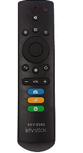 Controle remoto para Receptor Btv Stick SKY-9303
