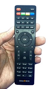 Controle Remoto 100% Original Para Receptor Gigabox S-1000 /  S-1100 / S-1200