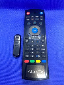 Controle Remoto 100% Original Para Receptor Atto .TV X1 TRIO X1 TRIO / ATTO 5 / ATTO TV