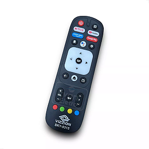 Controle Remoto genérico Para Smart Tv  Vizzion Android BR58GUA / BR32D1SA / SKY-9315