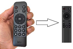 Controle remoto Clonado Para BTV Stick ES15