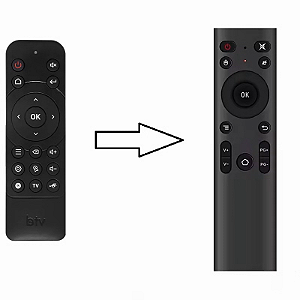 Controle remoto Clonado Para BTV Stick ES15