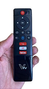 Controle Remoto 100% original para TV Box VTV