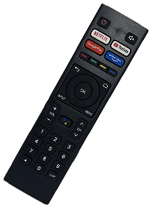 Controle Remoto para Smart TV HQ com botão yotube, netflix, google play e prime video