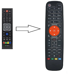Controle remoto Para Receptor SPORTBOX Plus+