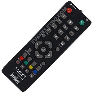 Controle Remoto Para Receptor Showbox Ultra HD