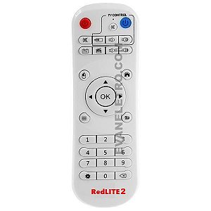 Controle Remoto para Receptor Red Lite 2