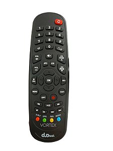 Controle Remoto para Receptor Duosat Vortex / Joy / Joy S / 100% Original