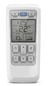 Controle Remoto Ar Condicionado Electrolux