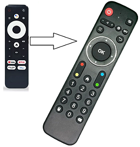Controle Remoto para TV Stick pro 4k HD